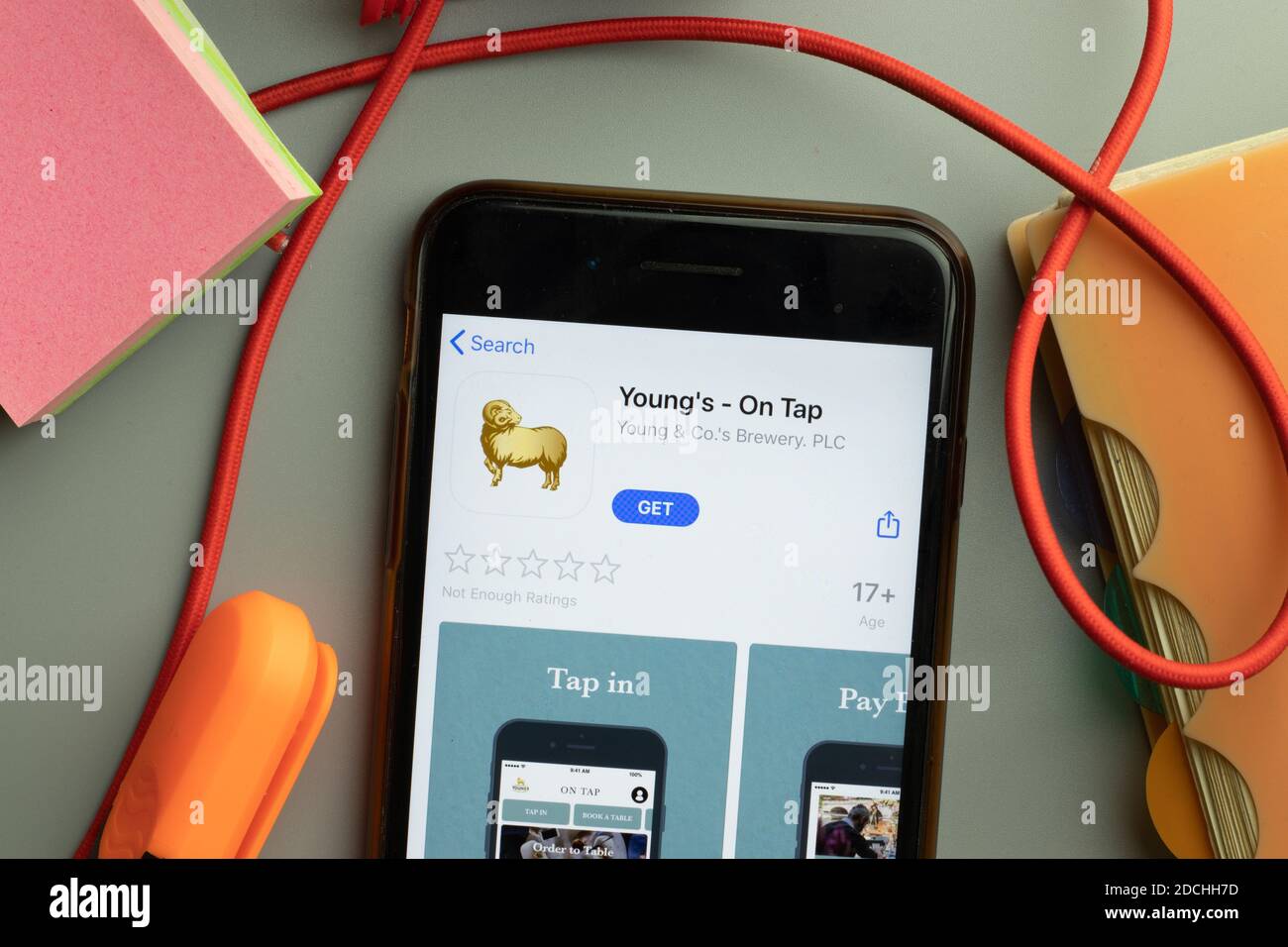 New York, United States 7 November 2020 Young On Tap Youngs app