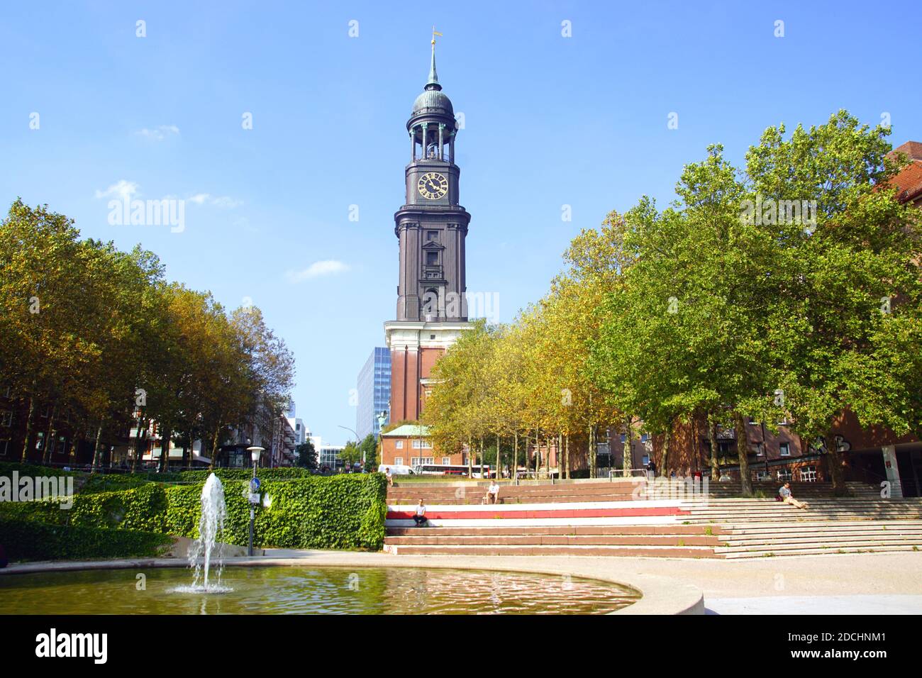 Michaels church in hamburg hi-res stock photography and images - Alamy