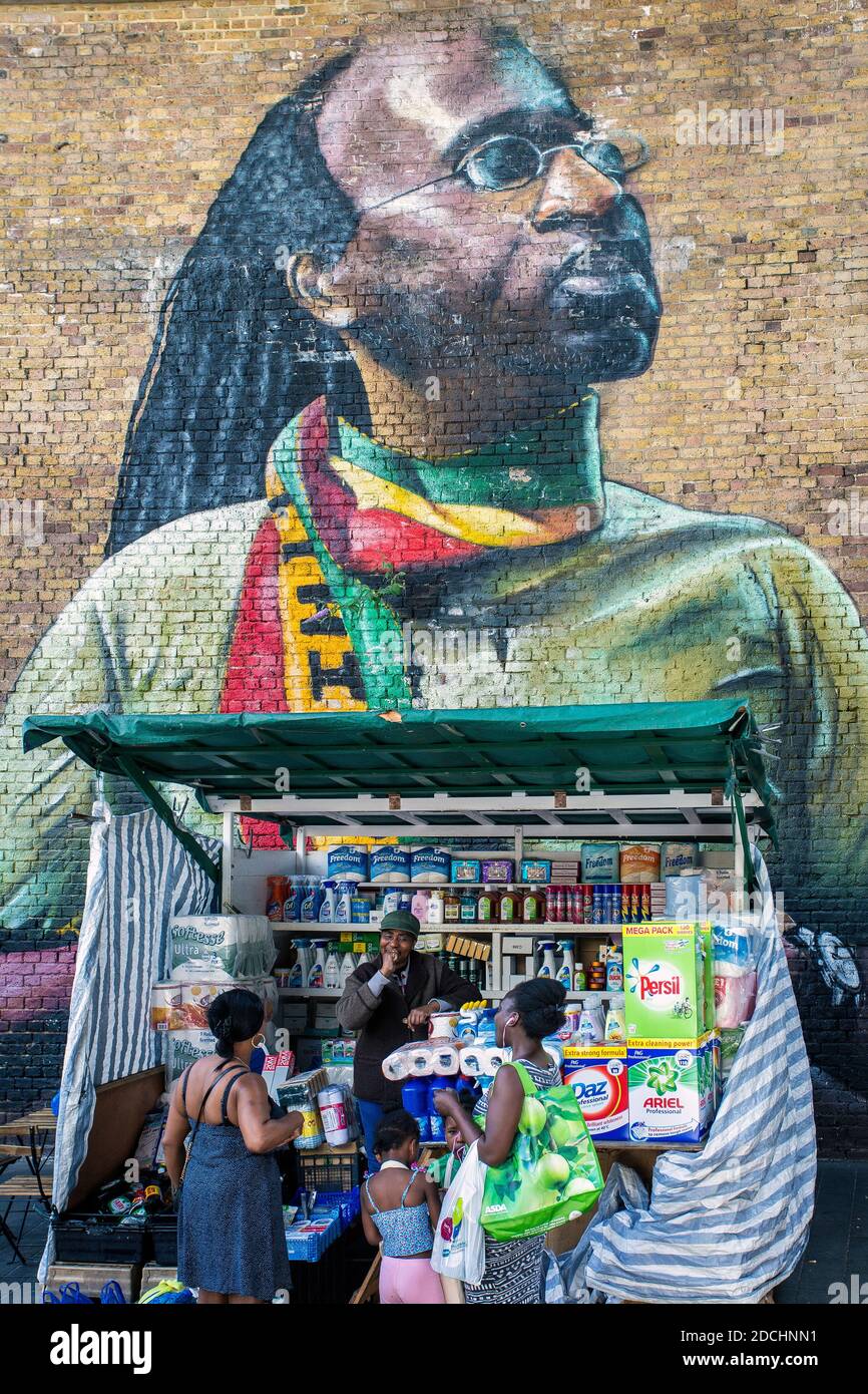 Great Britain / England /London /  Brixtont Market in South London  , London Stock Photo
