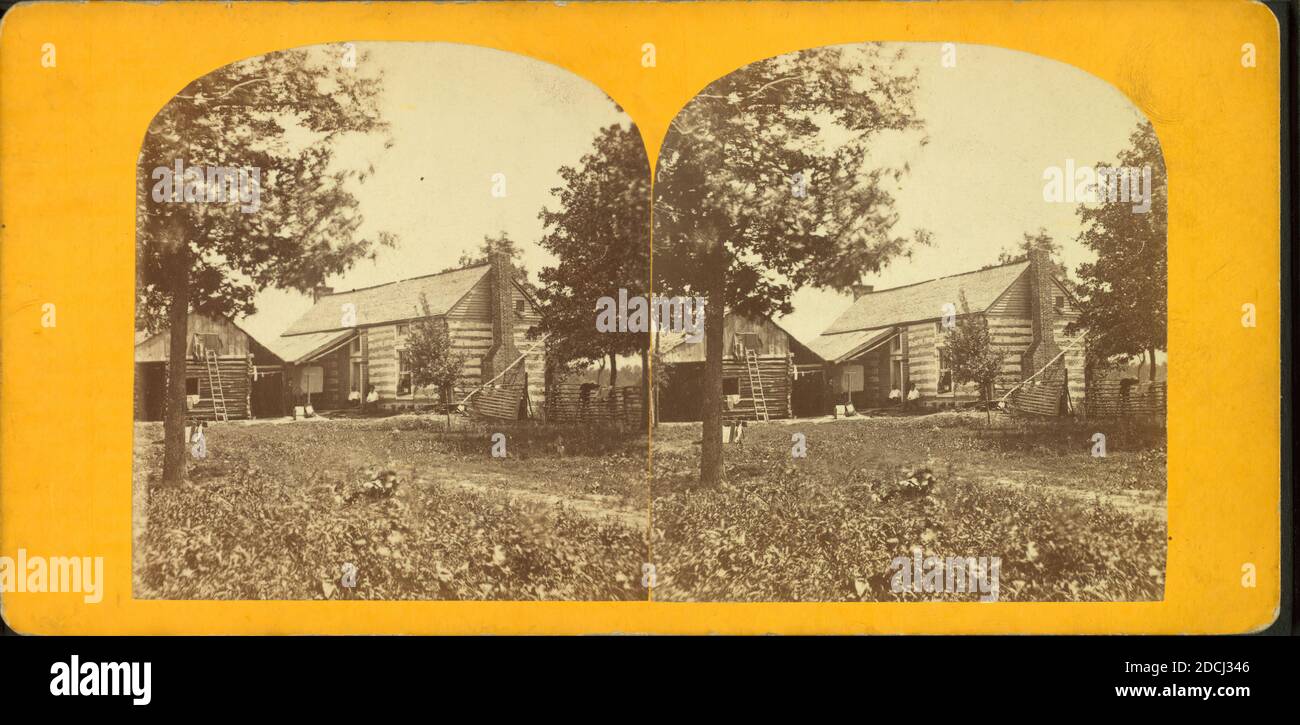 General Grant's House. St. Louis, Missouri., still image, Stereographs, 1870, Boehl & Koenig Stock Photo