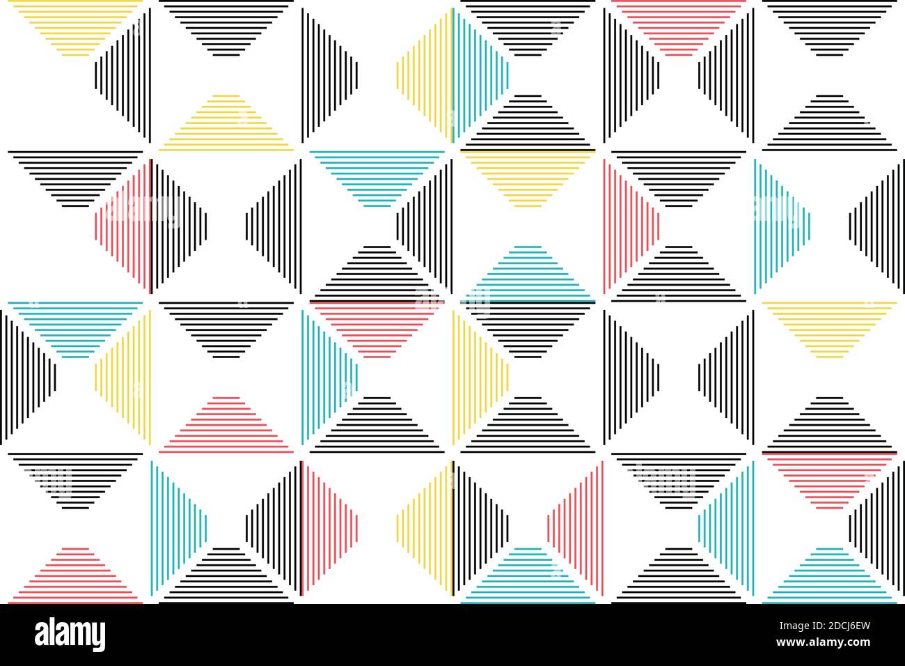 Seamless abstract background pattern made with lines forming