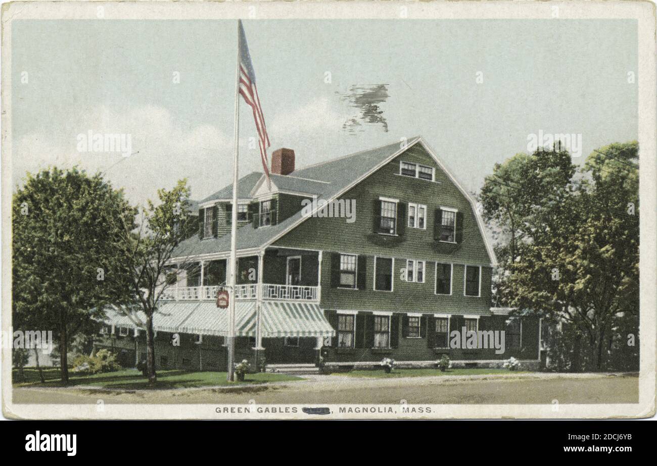 Green Gables, Magnolia, Mass., still image, Postcards, 1898 - 1931 Stock Photo