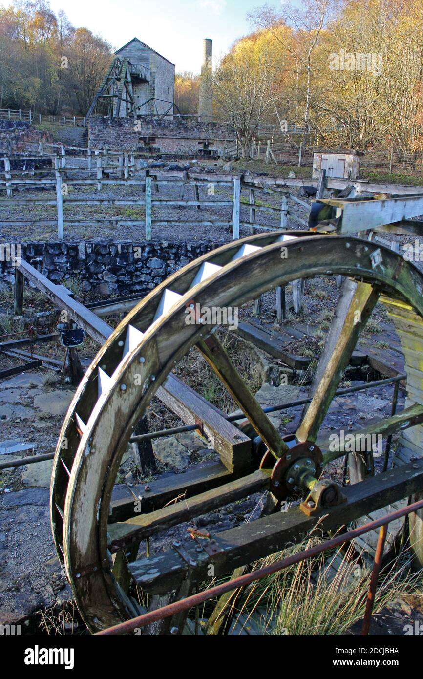 Minera Lead Mine and country park, Wrexham Stock Photo Alamy