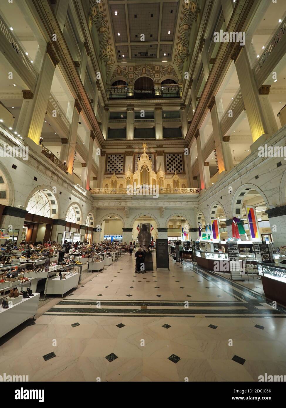 Macy's department store interior hires stock photography and images