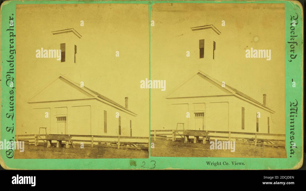 Wright Co. views., still image, Stereographs, 1850 - 1930, Lucas, George L. (George Luzerne) (b. 1849 Stock Photo