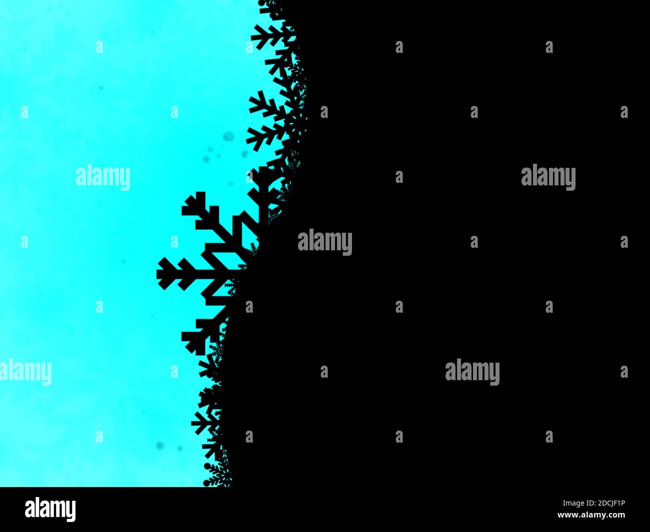 christmas background with snowflakes Stock Photo - Alamy