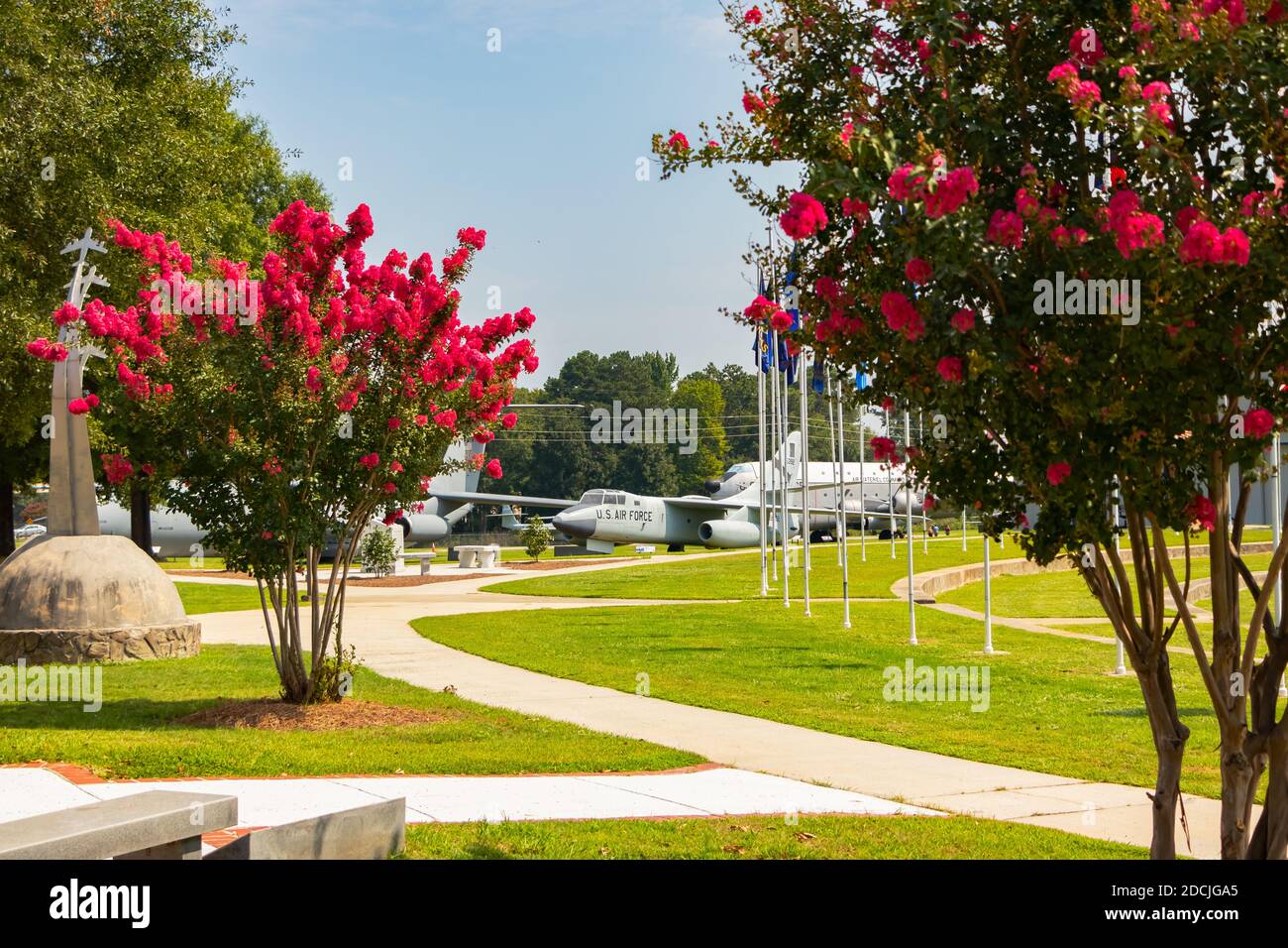 military jets at the Museum of Aviation Warner Robins Air Force Base