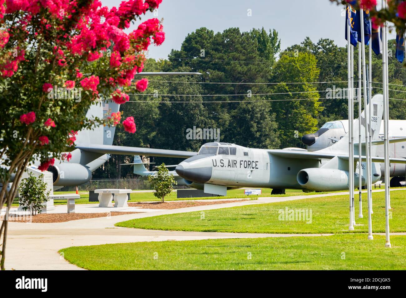 military jets at the Museum of Aviation Warner Robins Air Force Base