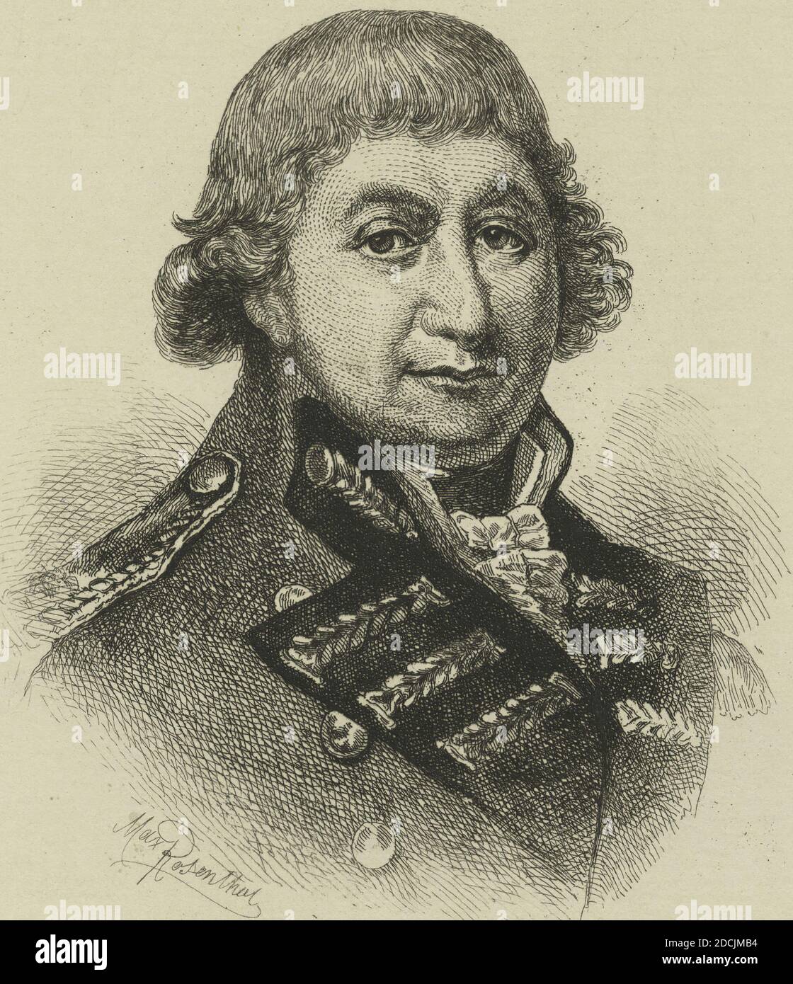 Maj. Gen. Sir Wm. Erskine Bart., still image, 1775 - 1890 Stock Photo