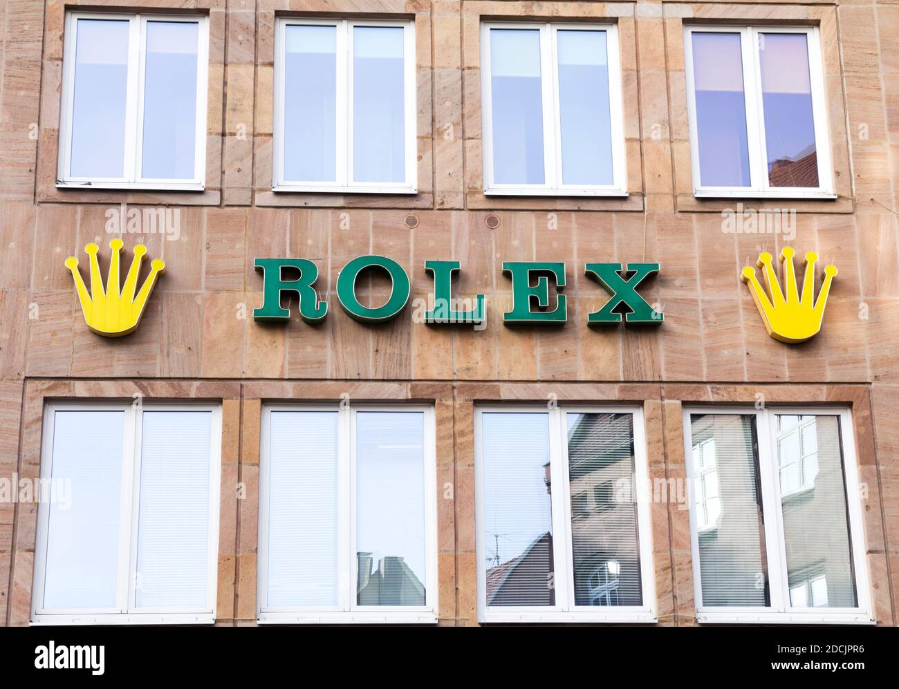 NURNBERG,GERMANY: Rolex shop sign in place Vendome in Paris. The company  founded in 1905 in London, in 1915 moved his base in Geneva, Switzerland  Stock Photo - Alamy