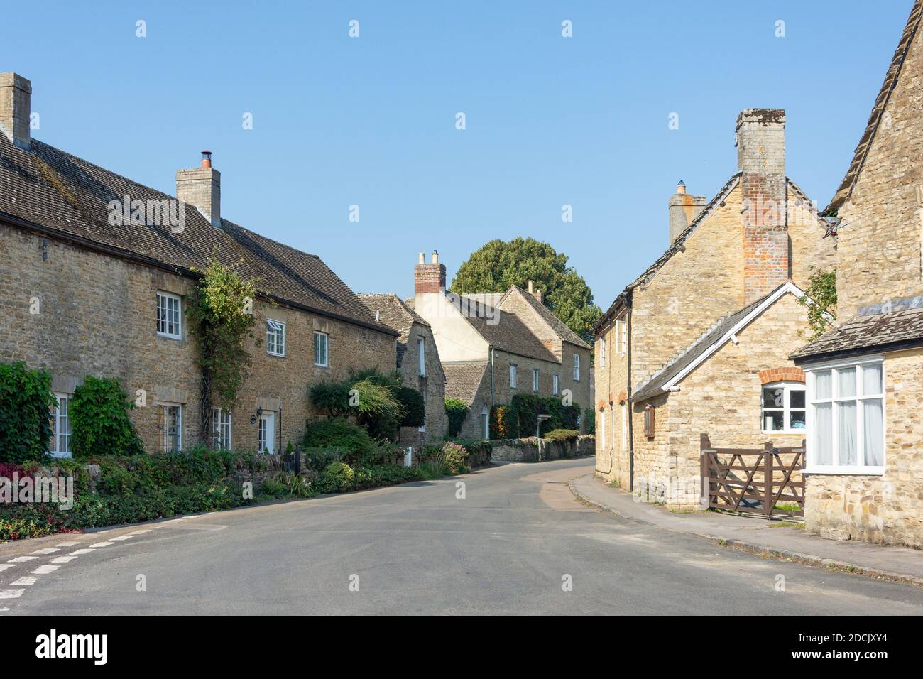 Village centre, Buckland Road, Buckland, Oxfordshire, England, United