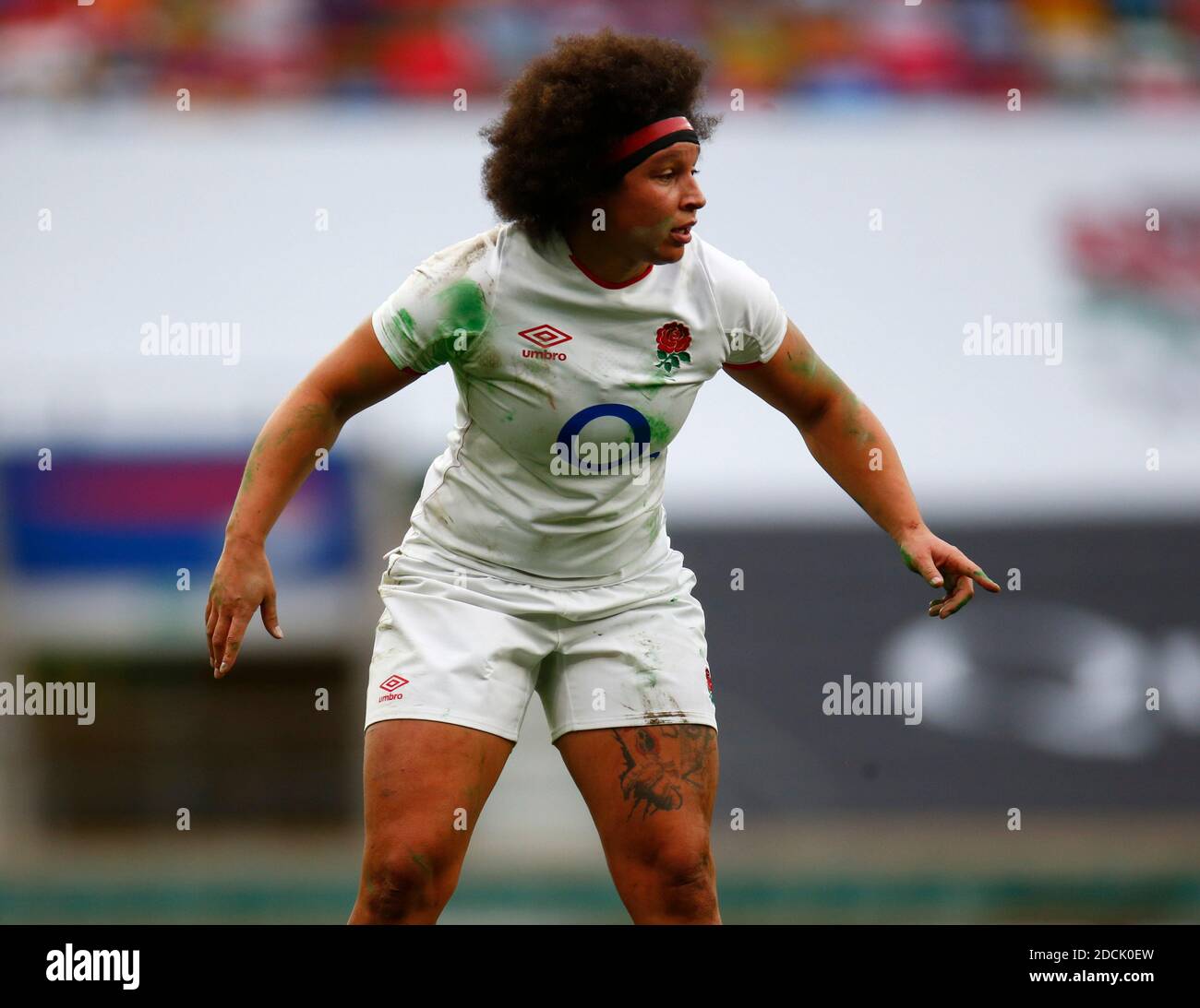 Red roses england women hi-res stock photography and images - Alamy