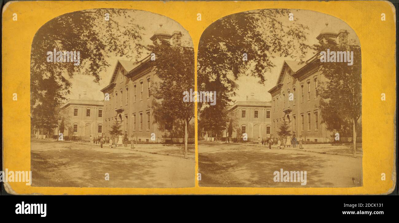 Classical and High school., still image, Stereographs, 1850 - 1930, Proctor, G. K Stock Photo