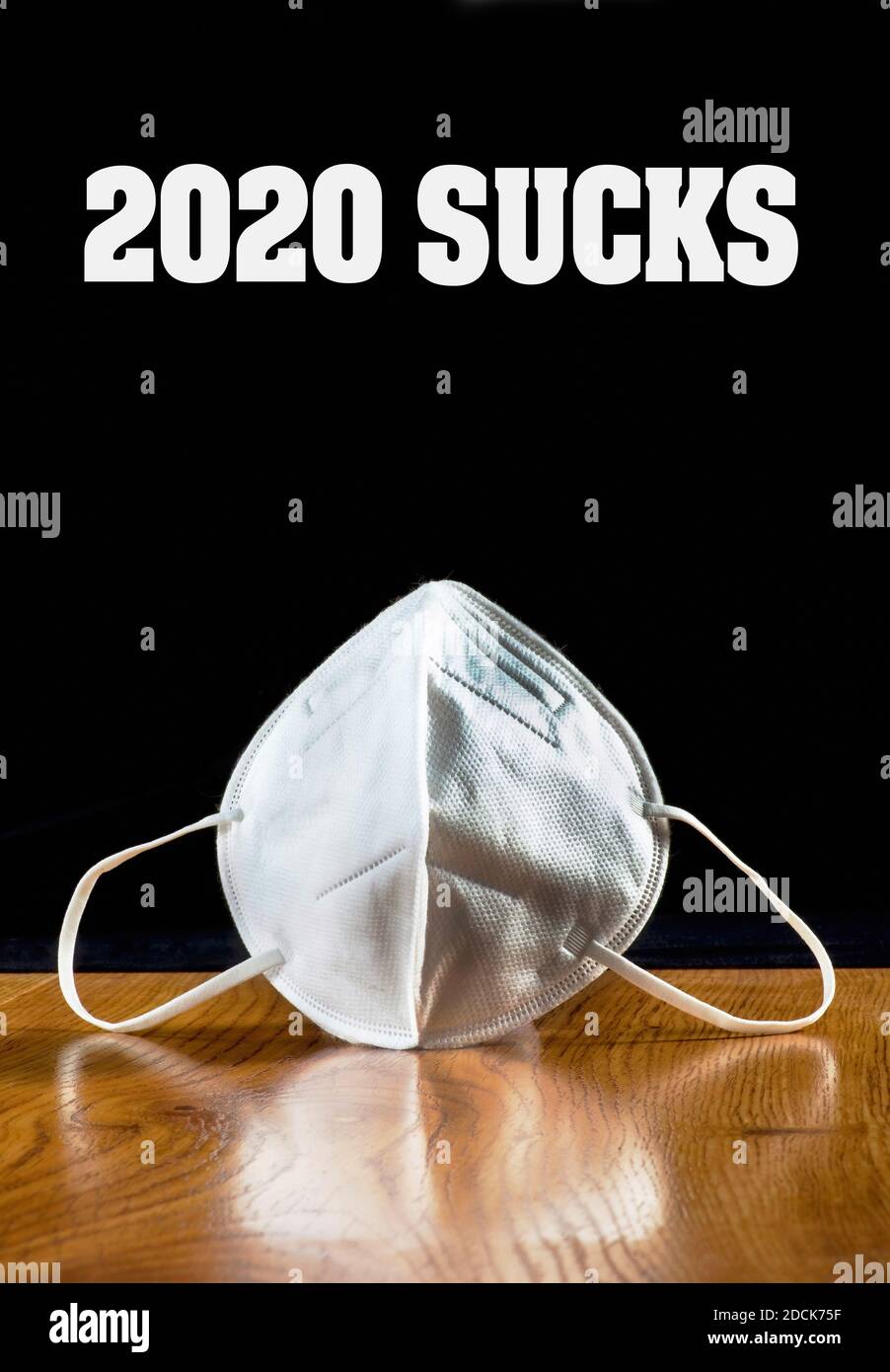 2020 sucks with the pandemic. Stock Photo