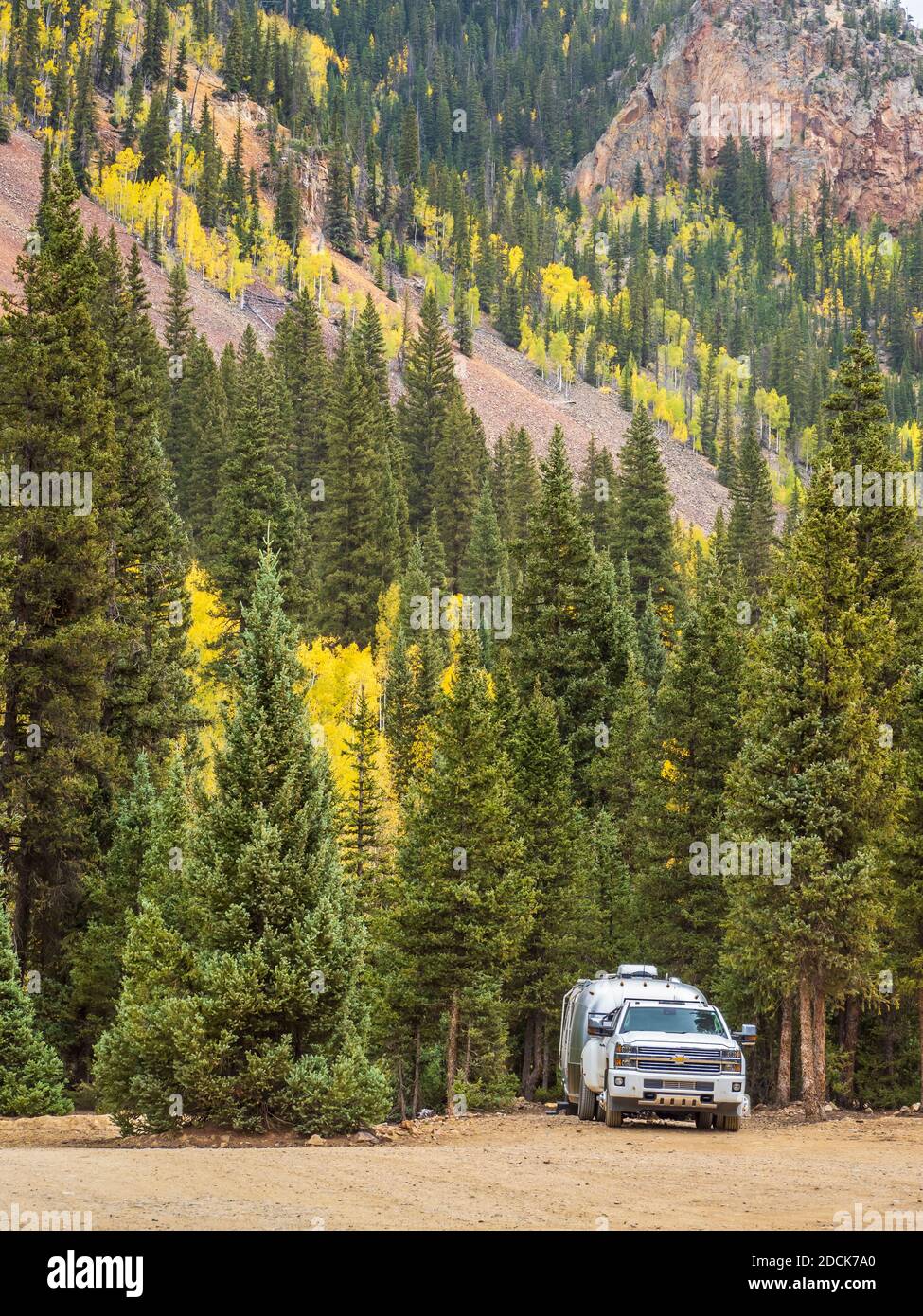 Kendall Designated Camping Area, San Juan National Forest, Colorado ...