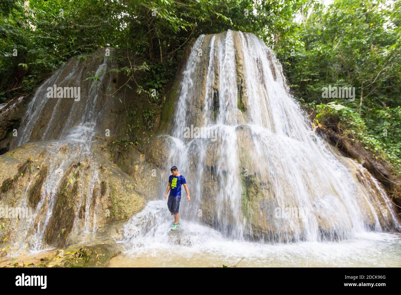 Encanto Falls in Bicol, Philippines Stock Photo - Alamy