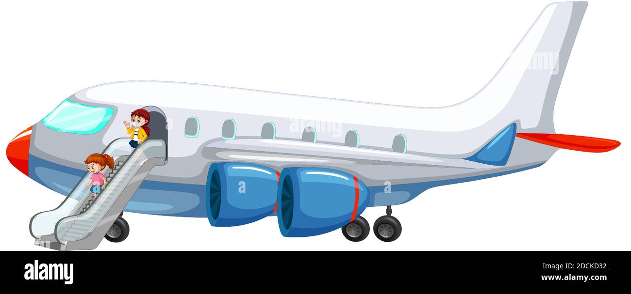 Getting off the plane hi-res stock photography and images - Alamy