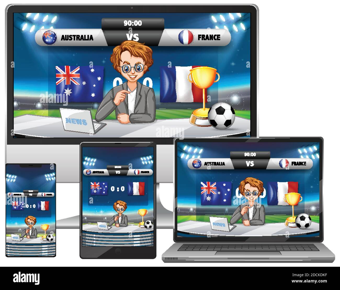 Football stadium screens hi-res stock photography and images - Alamy