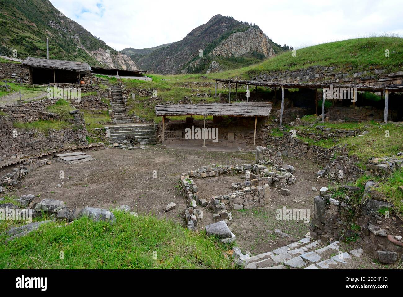 Chavin De Huantar/Peru - Oct.08.19: the Circular Plaza of Archaeological  Site. Pre-inca Ruins of Historical Culture Editorial Stock Image - Image of  historical, brick: 169684189