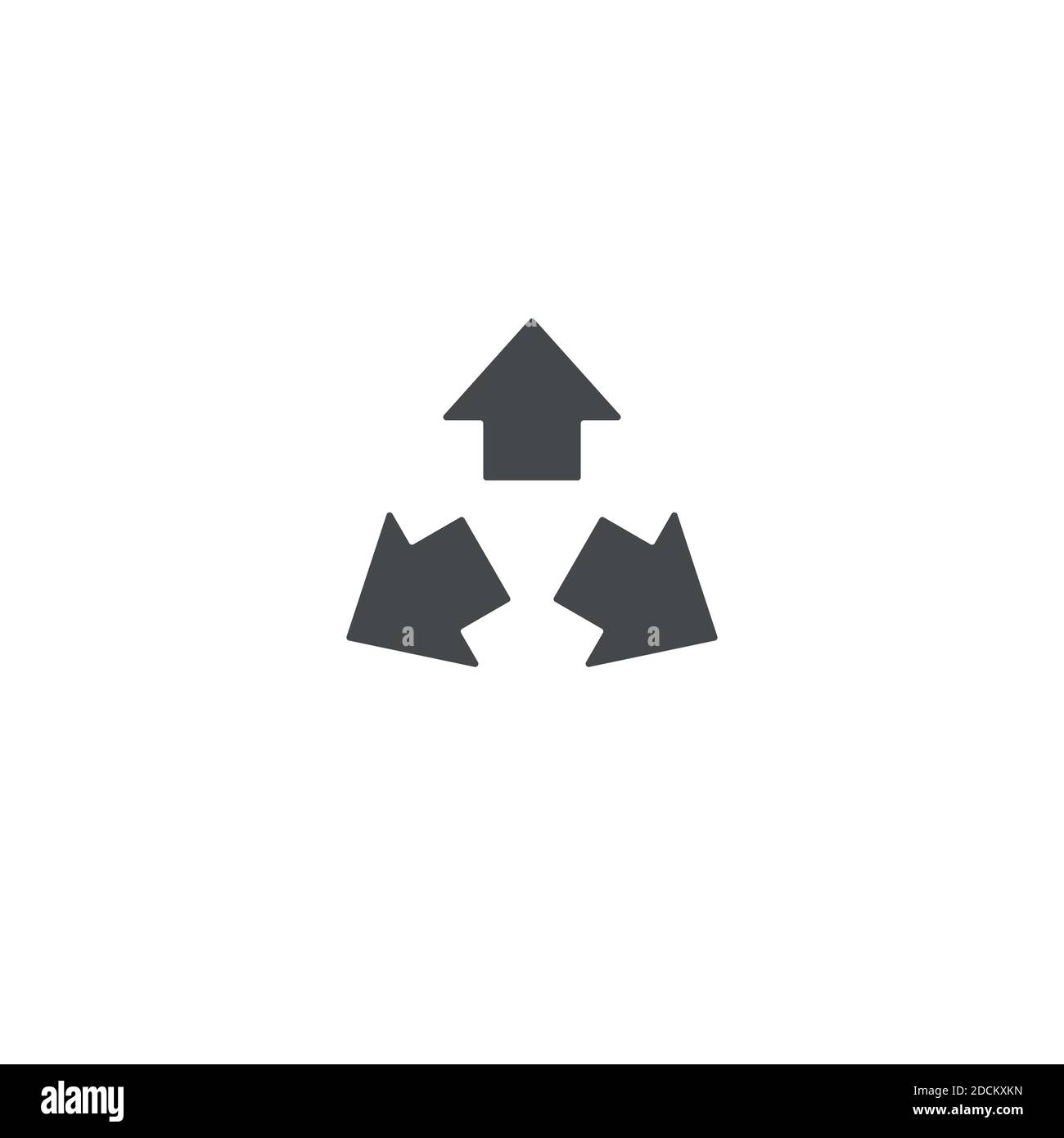 Three black arrows point out from the center. Expand Arrows icon