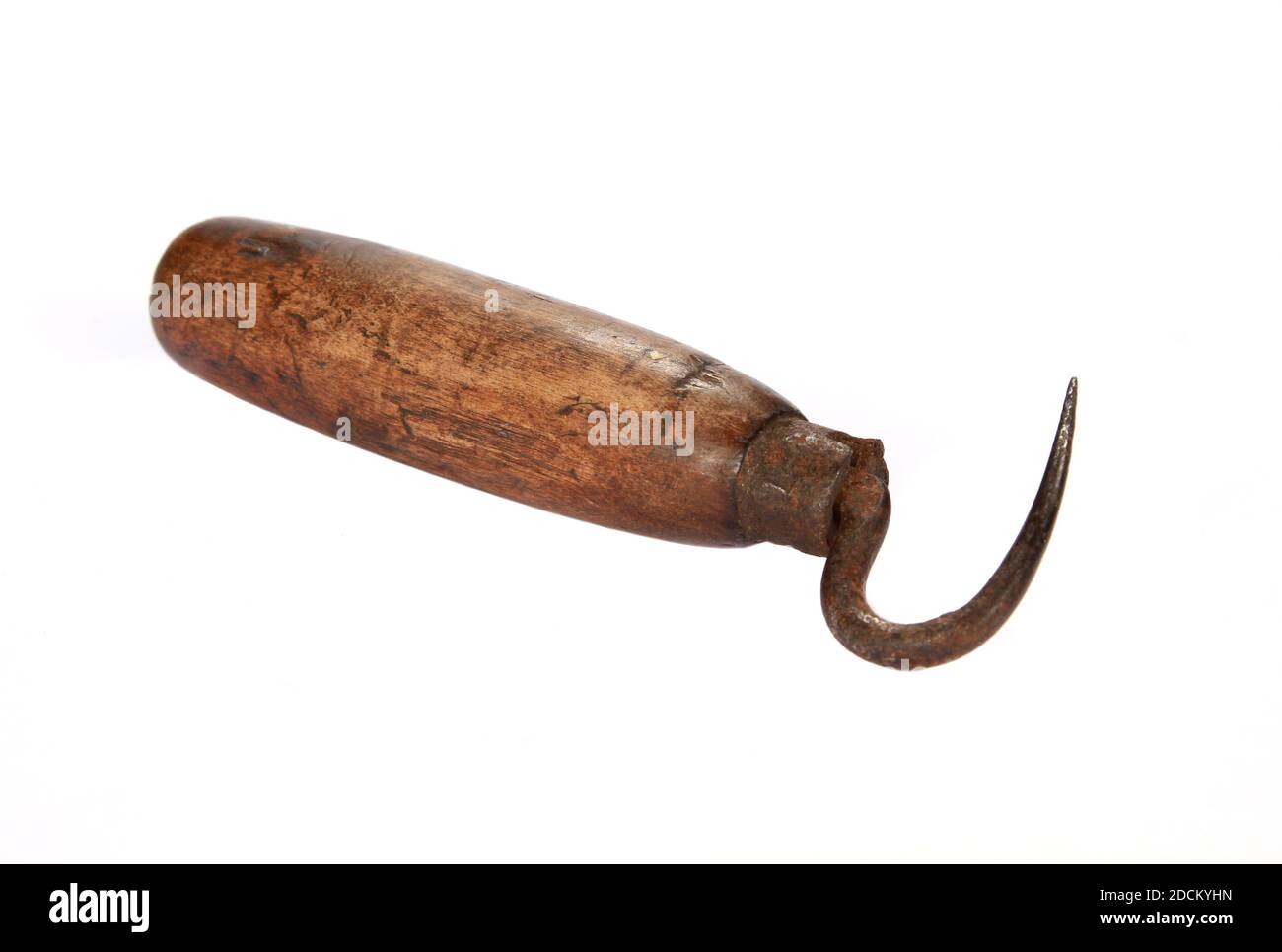 A vintage bottle opener isolated on a white background Stock Photo - Alamy