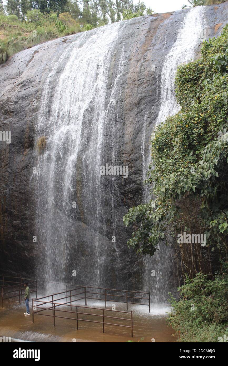 Namma Aruvi Falls (Our falls) is located at a distance of 9 Kms from