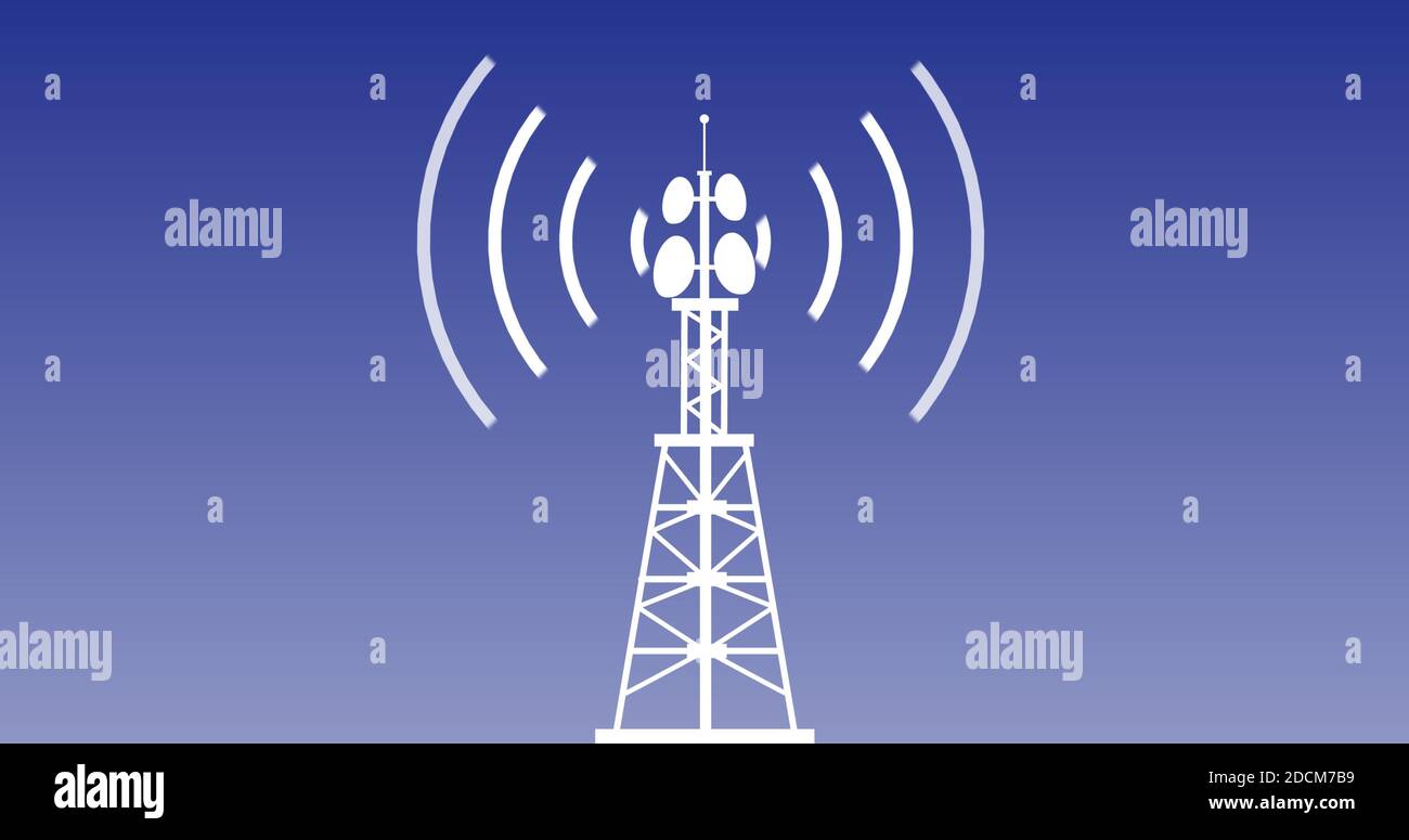 communication tower produce radio wave. harmful radio frequency for