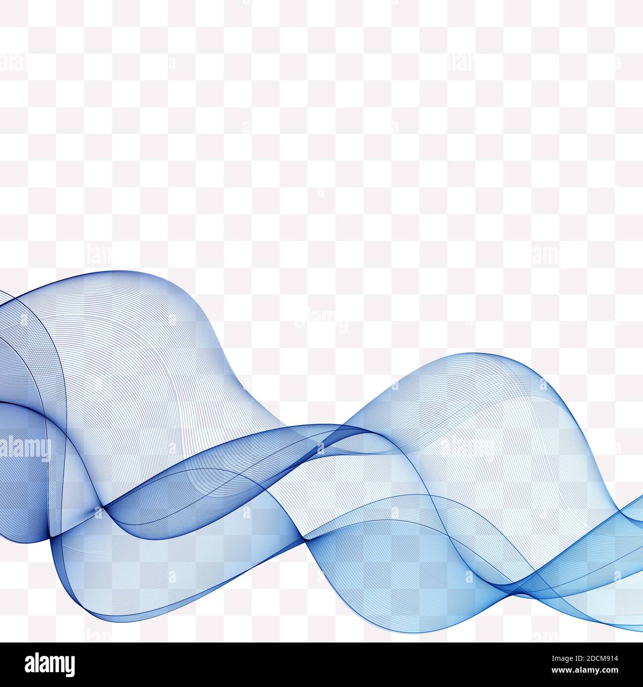 Blue Abstract waves background. illustration EPS 10 Stock Photo - Alamy