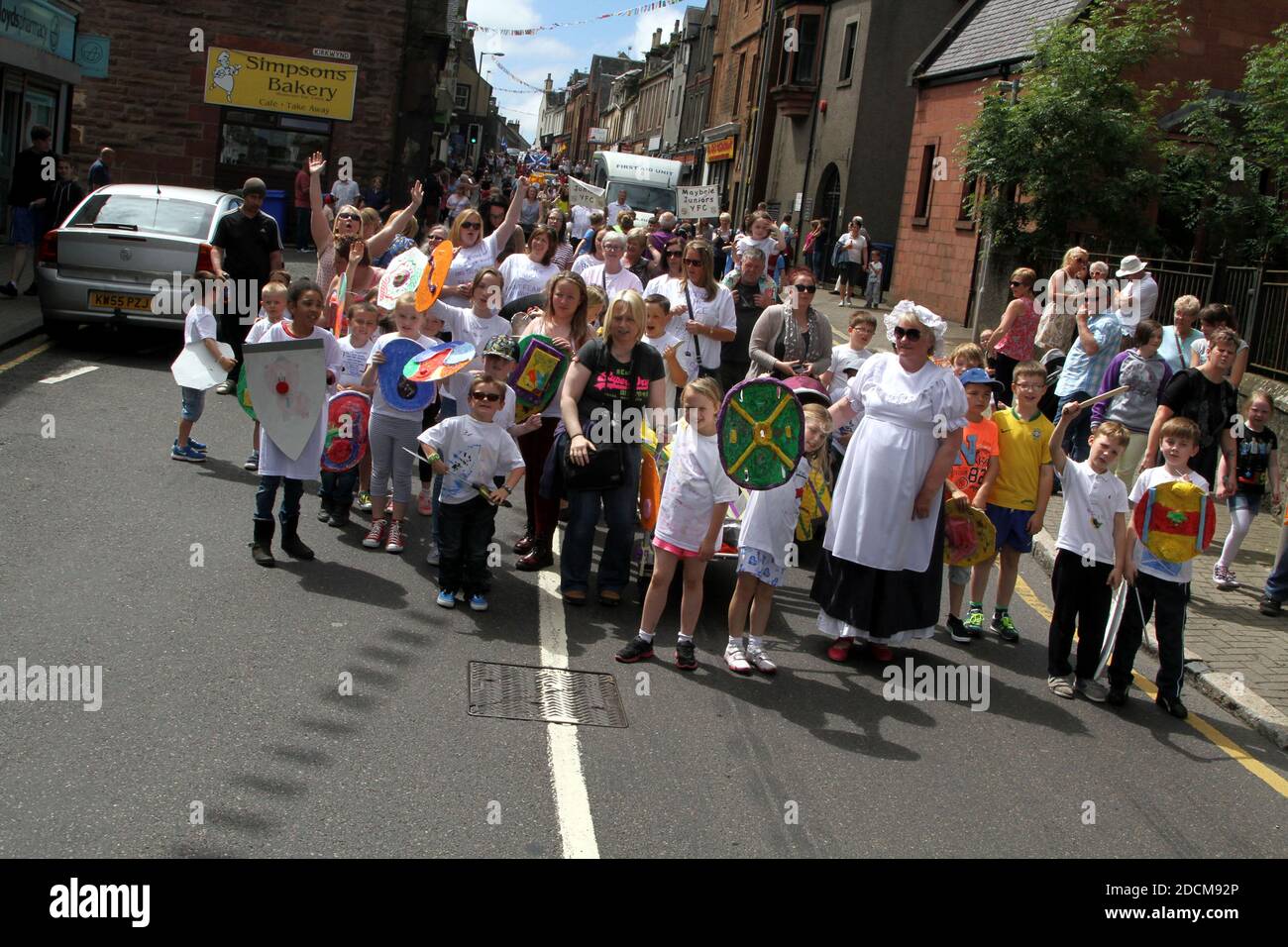 Maybole Gala Day, Ayrshire, Scotland, UK Stock Photo Alamy