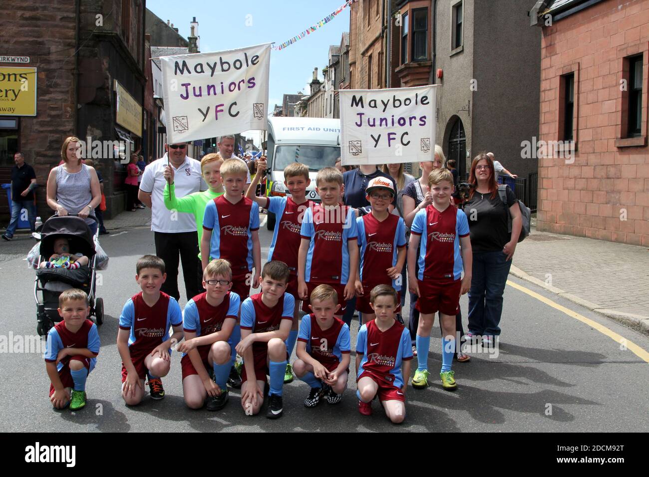 Maybole Gala Day, Ayrshire, Scotland, UK Stock Photo Alamy