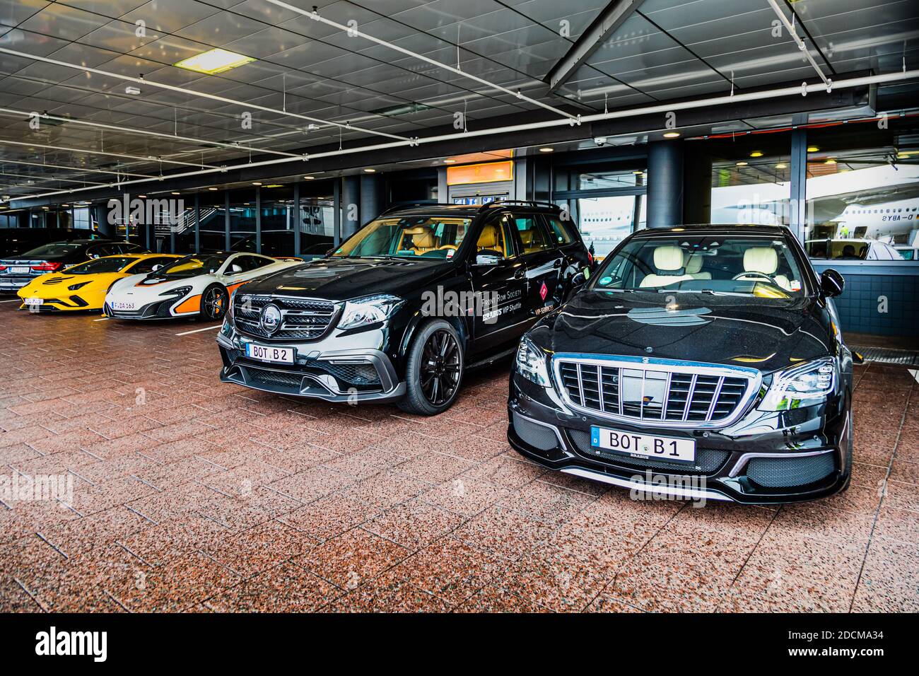 FrontRowSociety Brabus Shuttle and McLaren, Lamborghini in Frankfurt am ...