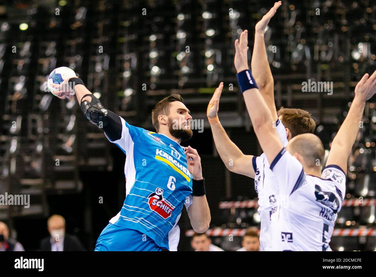 Flensburg, Germany. 22nd Nov, 2020. Handball: Bundesliga, SG Flensburg ...