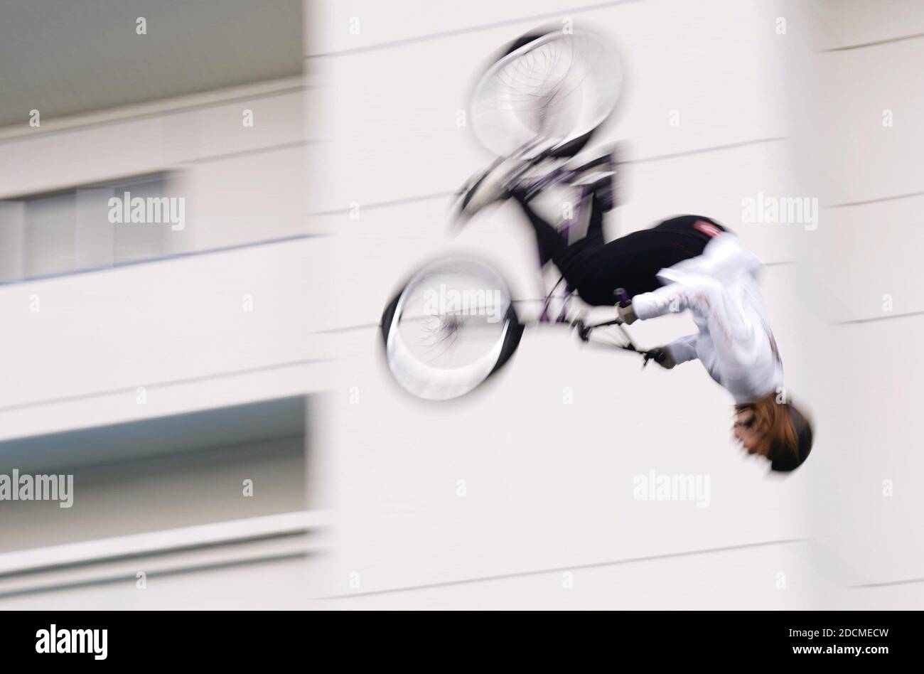 Muko Japan 22nd Nov 2020 Minato Oike Competes En Route To Winning The Women S Elite Class At A Bmx Freestyle Park Meet On Nov 22 2020 In Muko In Kyoto Prefecture Western