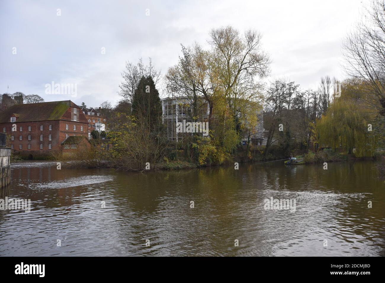 River Wey, Guildford Stock Photo Alamy