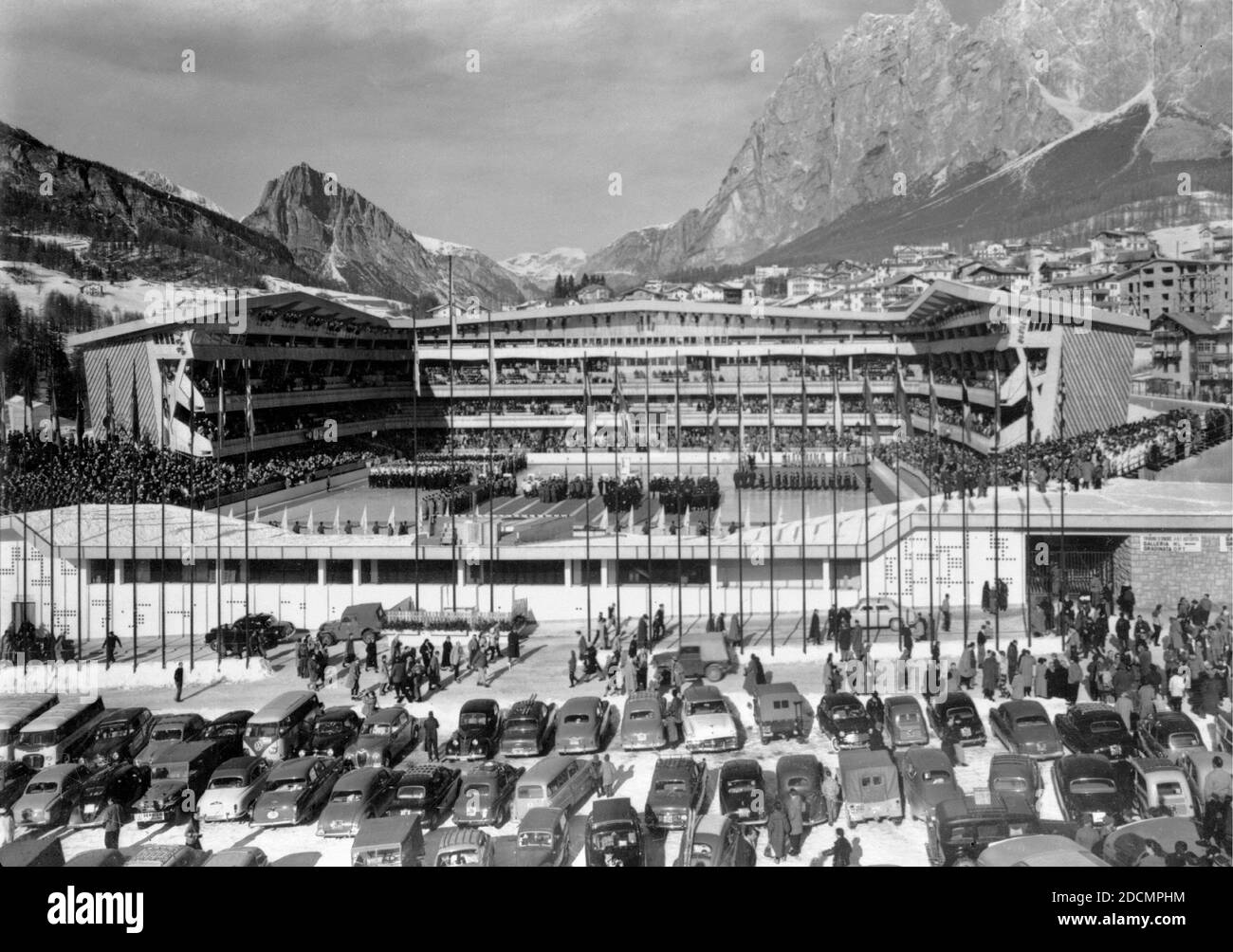 1956 Winter Olympics Cortinas Glory
