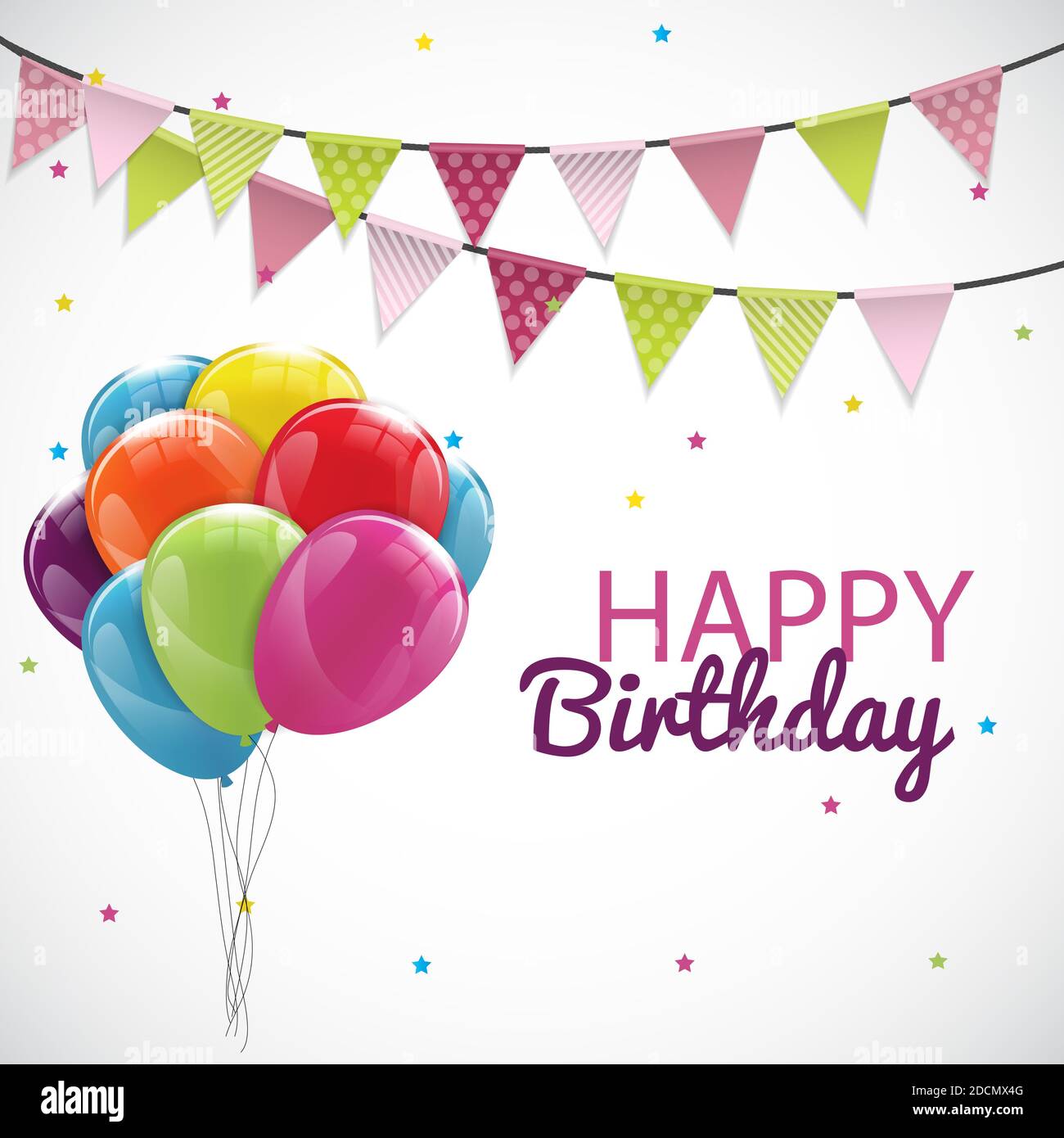 happy birthday poster template