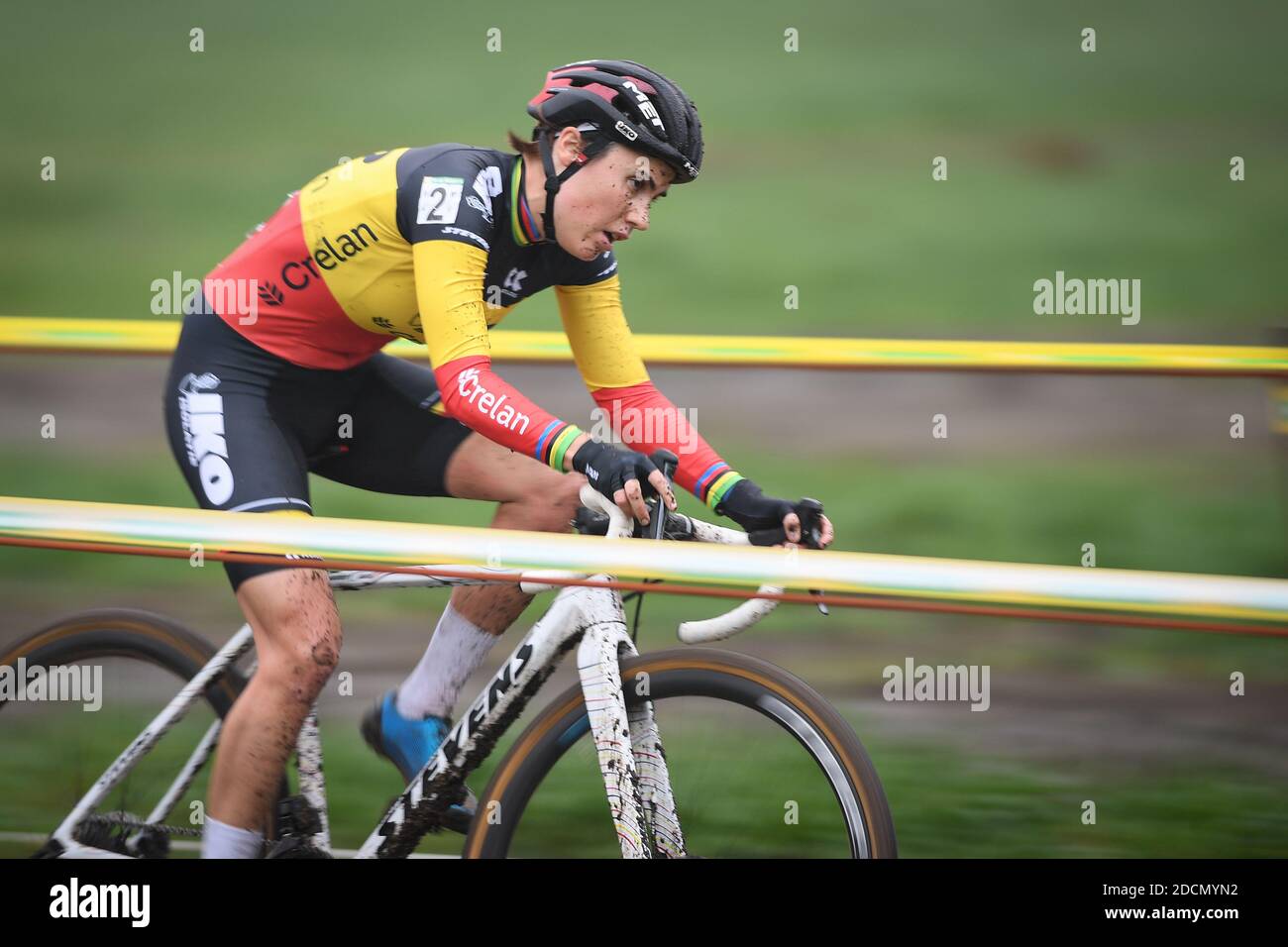 Belgian Sanne Cant pictured in action 