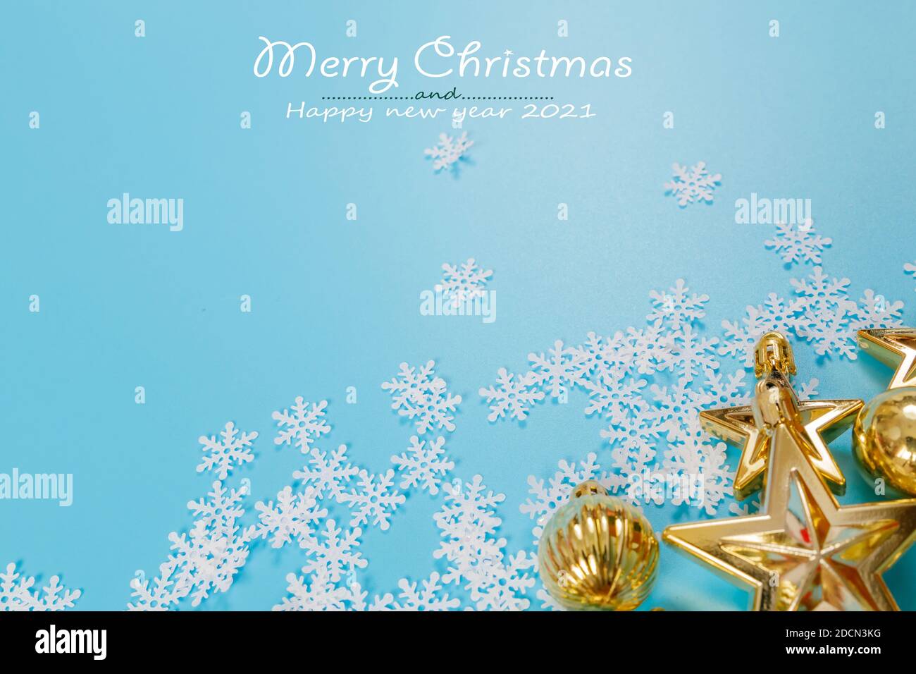 The background image for a presentation or to insert text greetings, Christmas holidays. Merry Christmas and Happy New Year. Stock Photo