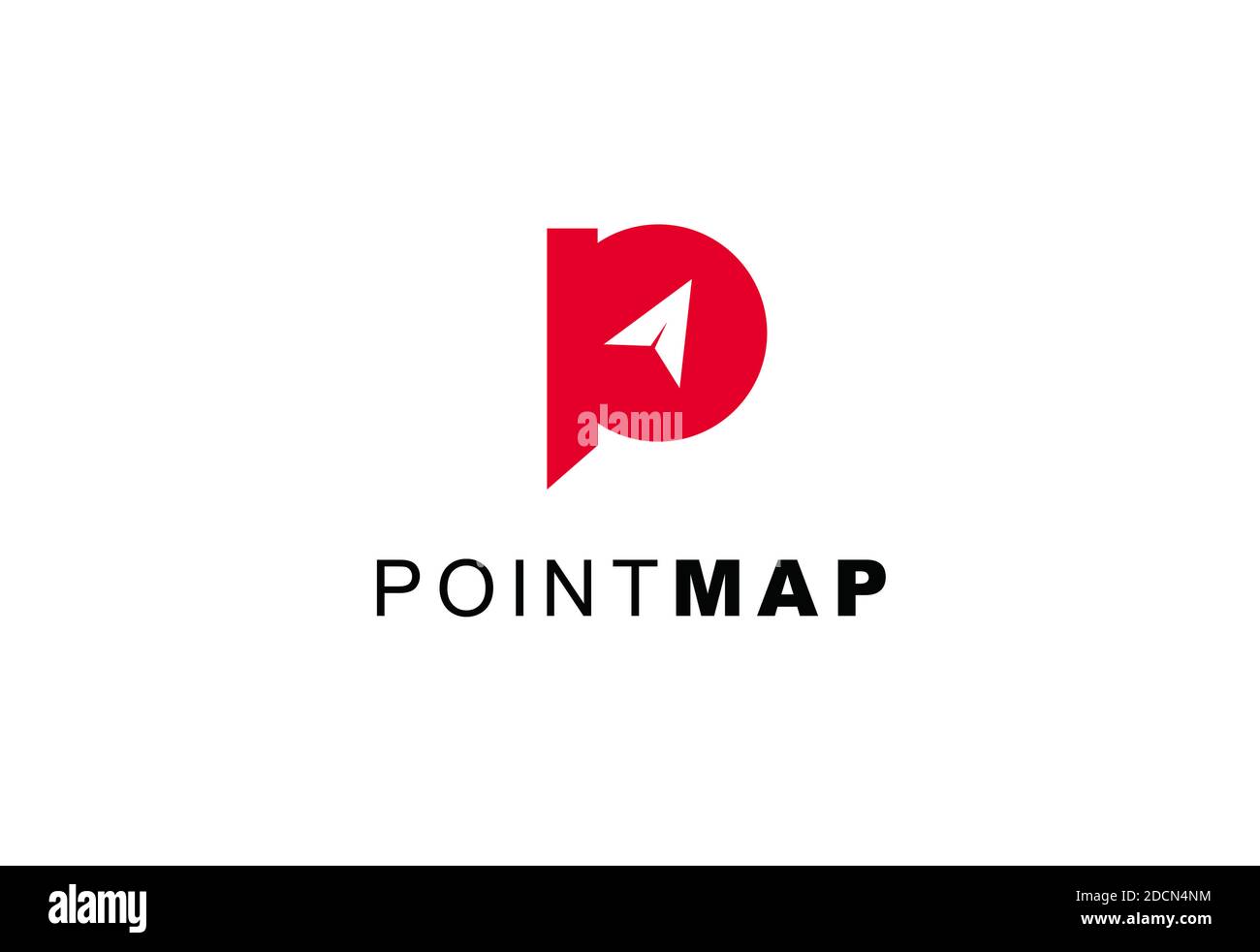 Mark Point Target map point target logo inspiration Stock Photo - Alamy