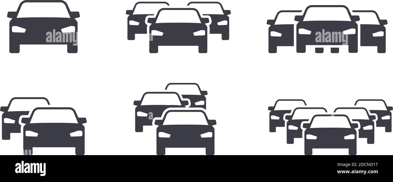 Different car symbol button or icon isolated on white background Stock Vector Image & Art Alamy