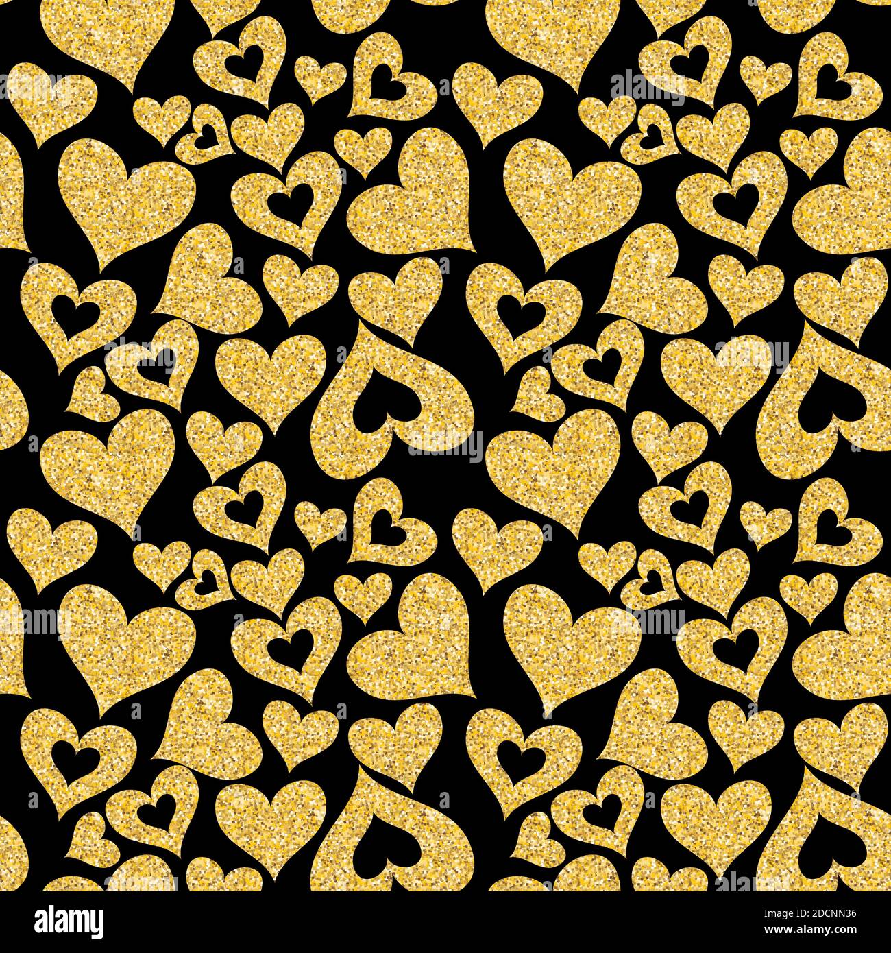 Heart Love Seamless Pattern Background Illustration Stock Photo - Alamy