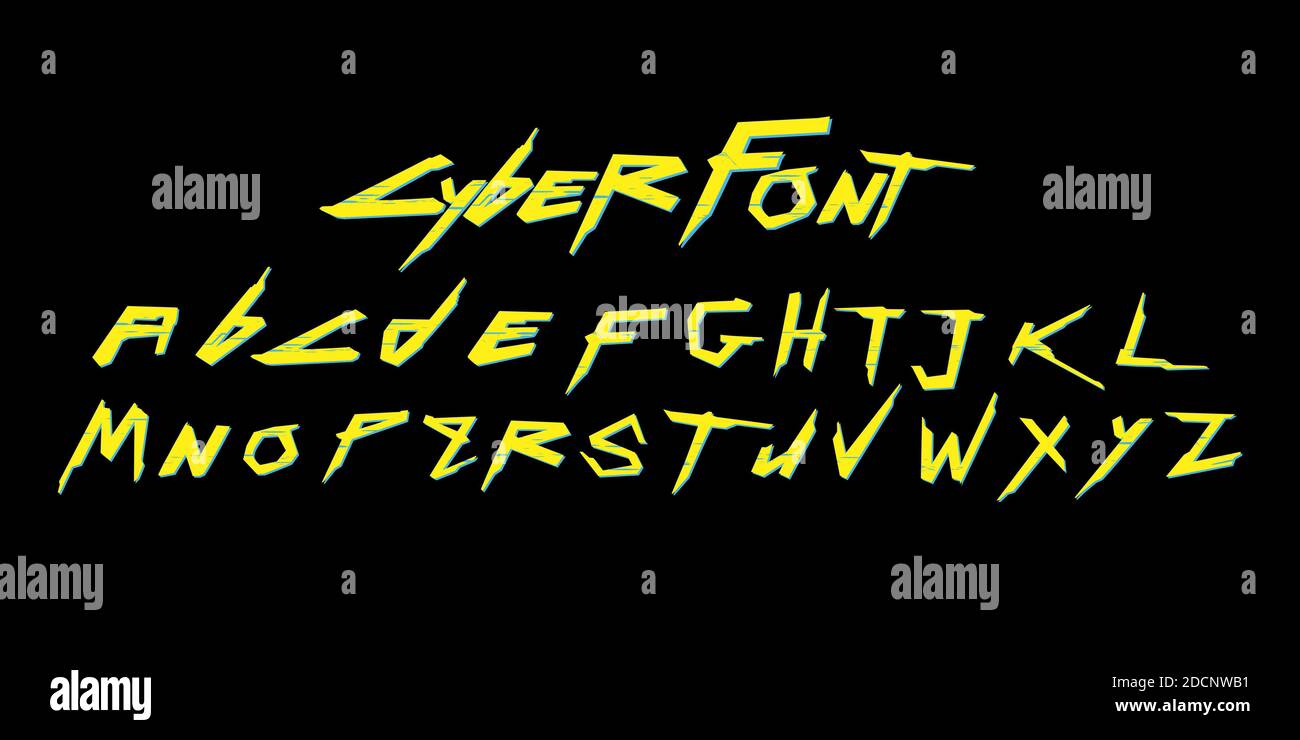 Cyber Font