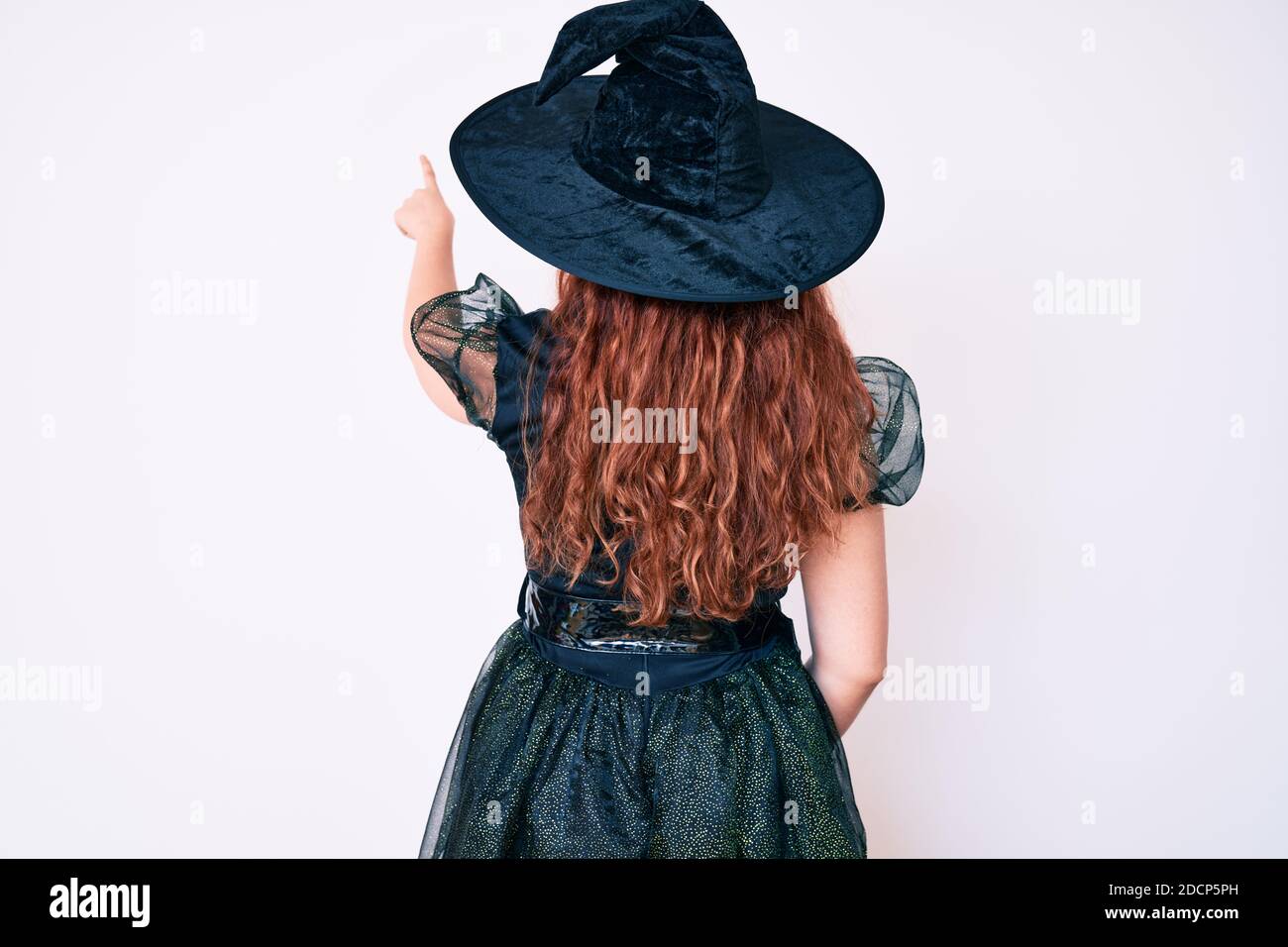 Witch hat back view hi-res stock photography and images - Alamy