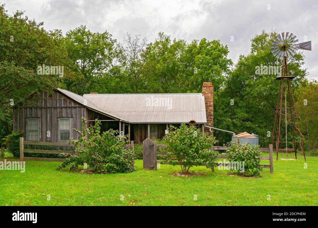 Texas, Erath County, Stephenville, Historical House Museum Complex