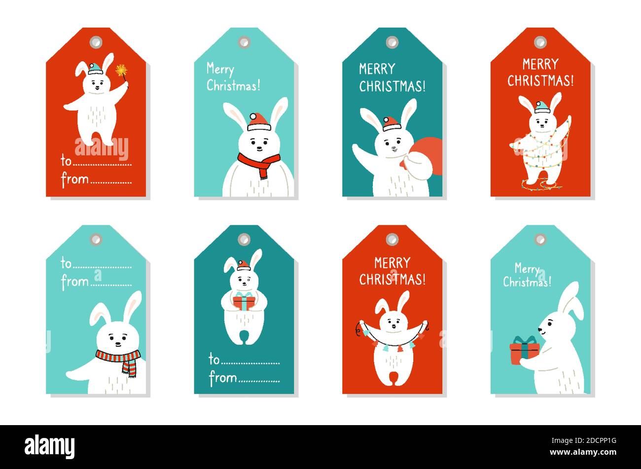Christmas Label Printable Free Rabbit Christmas Label Printable Free Rabbit