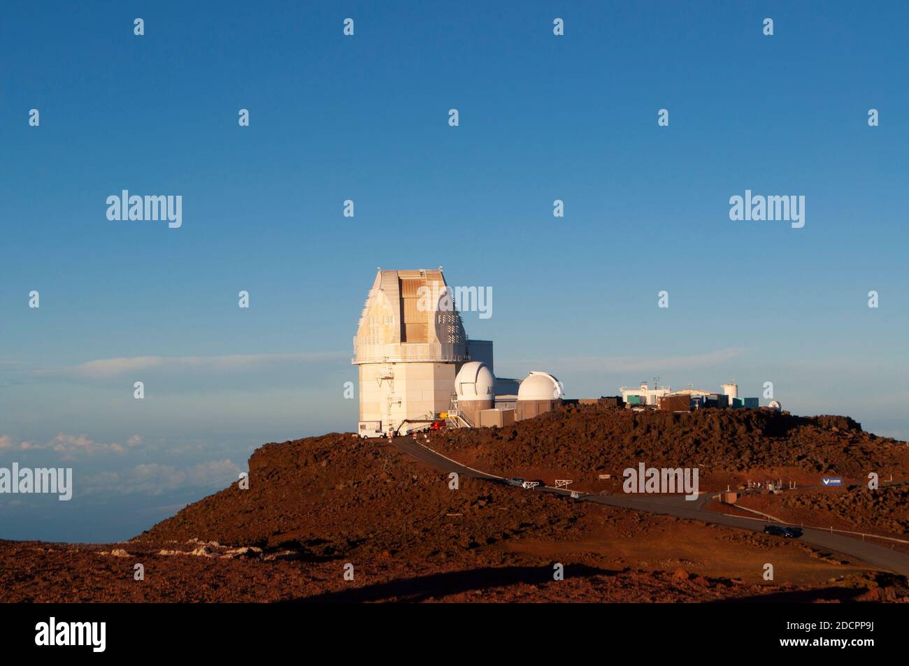 Haleakala Observatory Stock Photo