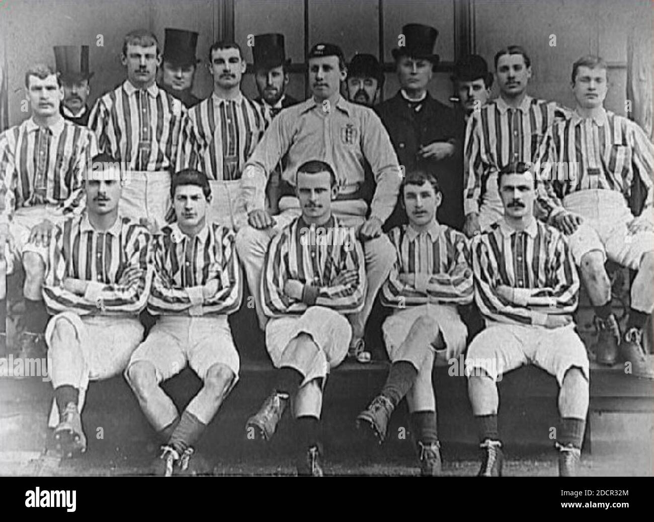 The Albion team of 1888, FA Cup winners and Football League founder