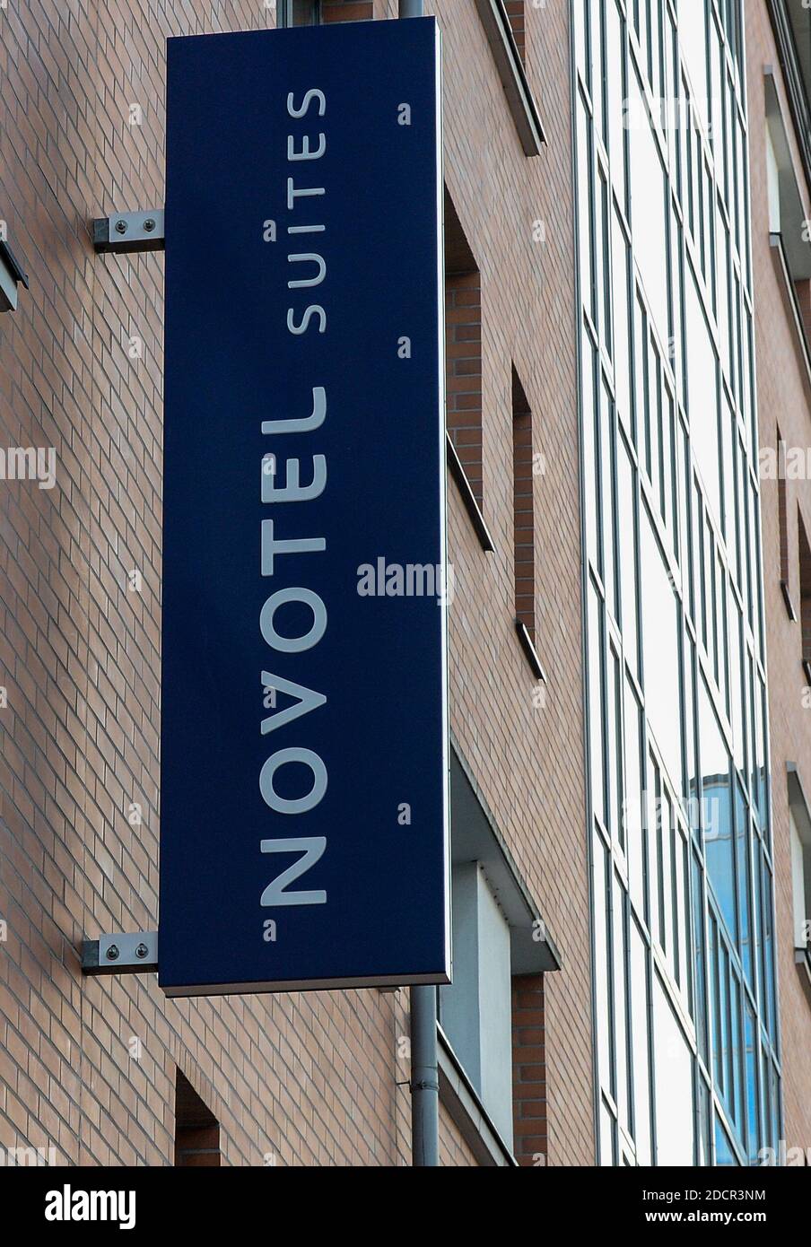 Berlin, Germany. 05th Nov, 2020. The Novotel Suites lettering on the  building of the Novotel Suites Berlin Potsdamer Platz hotel in Anhalter  Strasse. Novotel is an internationally active hotel chain. It was