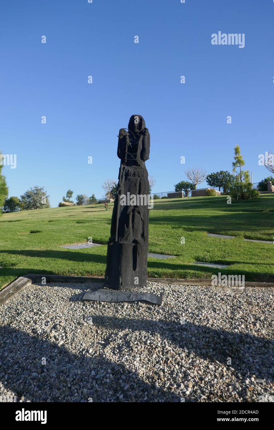 Los Angeles, California, USA 17th November 2020 A general view of atmosphere of Memorial To The Six Million at Mount Sinai Cemetery Hollywood Hills on November 17, 2020 in Los Angeles, California, USA. Photo by Barry King/Alamy Stock Photo Stock Photo