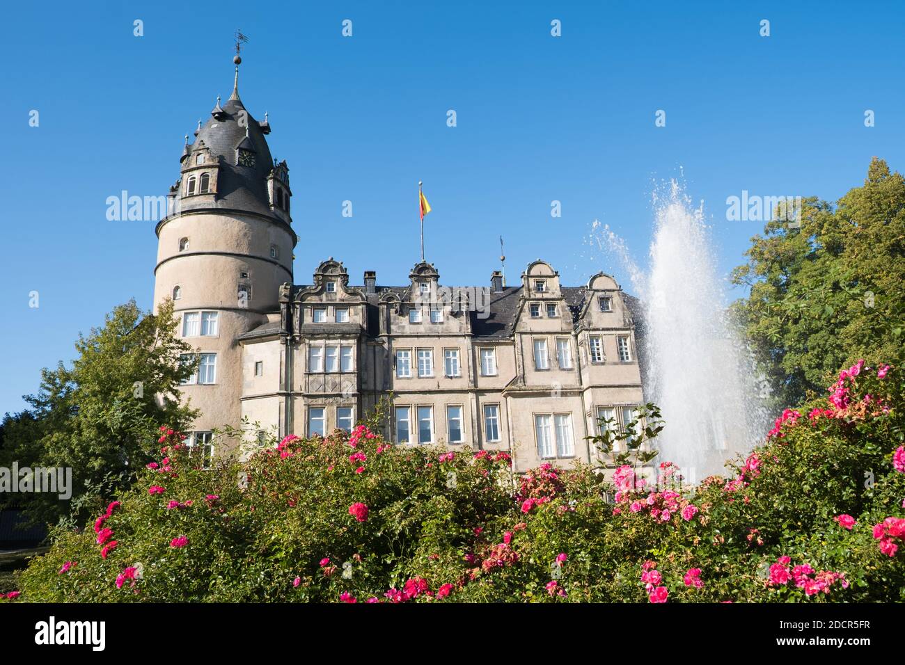 Princely Residence Castle in Detmold, Germany Stock Photo